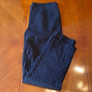 Zac and Rachel black and gold pants